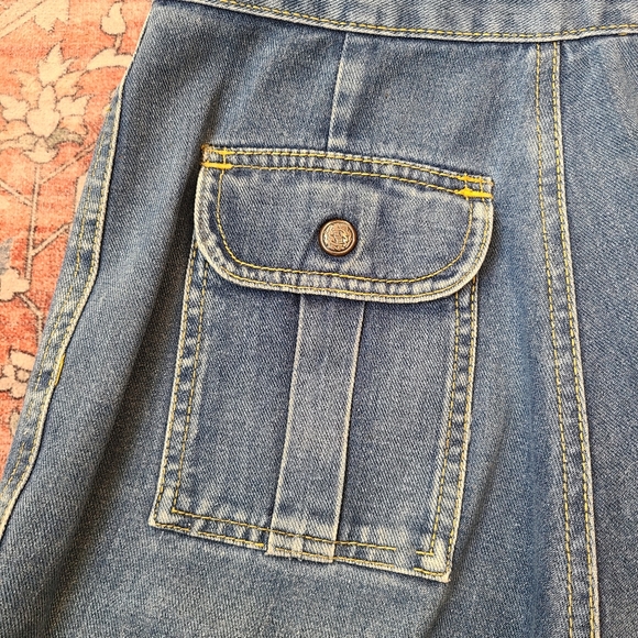 Vintage 70s Frederick's of Hollywood Sexy Denim Overalls - Picture 10 of 11